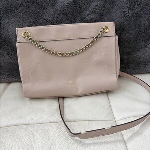 Nanette Lepore Blush Shoulder Bag with Gold Chain